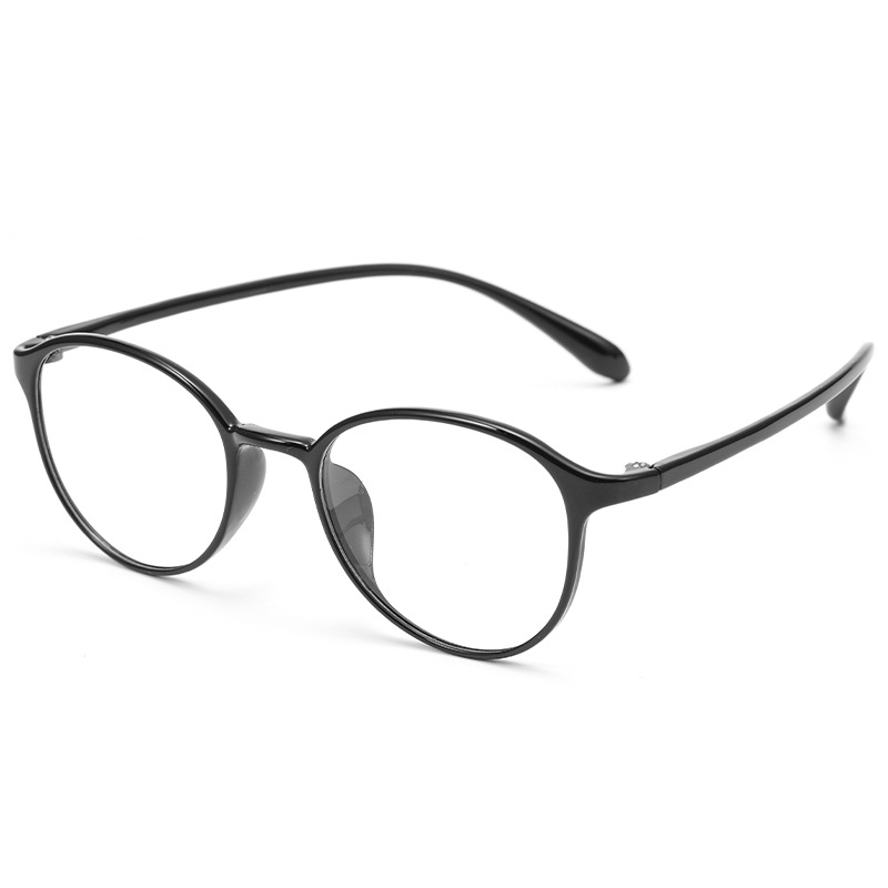 Danyang Glasses TR6818 Montura de gafas para miopía ultraligera y pequeña para mujeres con rostros pequeños, exclusiva montura de color té frío para miopía severa.