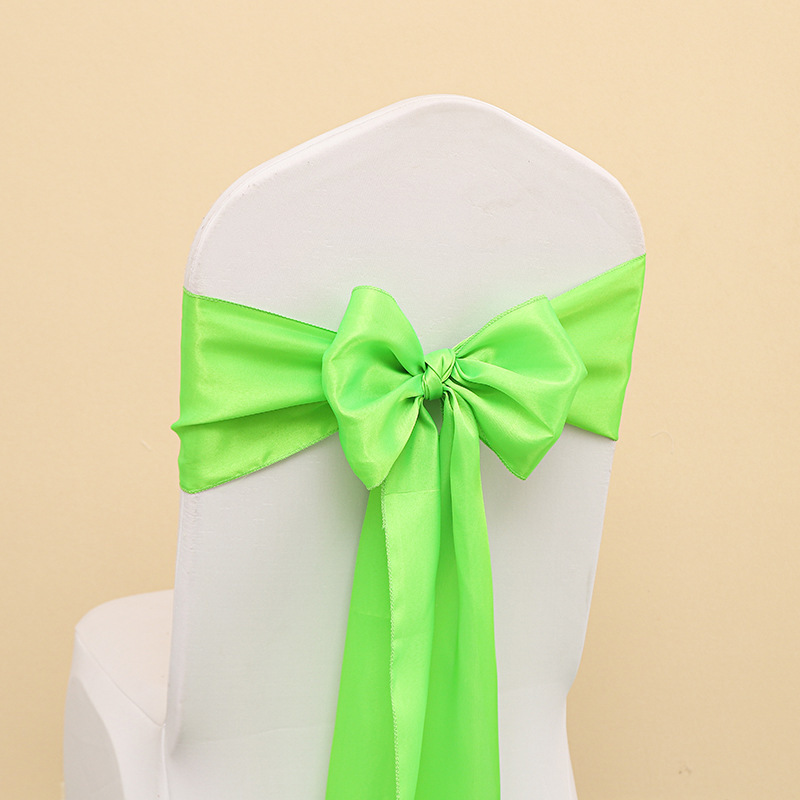 Rope de cuerda, respaldo de silla, lazo de flor, respaldo de silla, decoración de boda, banquete de boda, cinta de hotel, decoración de boda, funda de silla
