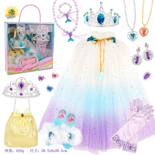 Large and small jewelry sets Children's Day gifts toys gifts girls toys play house princess jewelry