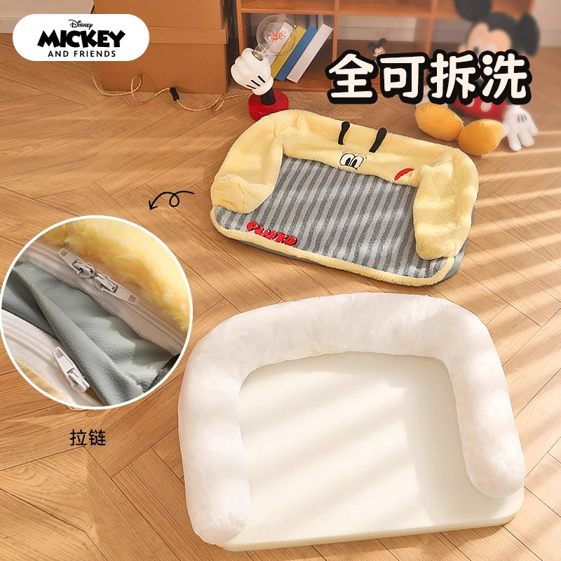 Disney Bruto perros cuatro estaciones universal Teddy Corky perros de pelea para perros sofá de mascotas desmontable