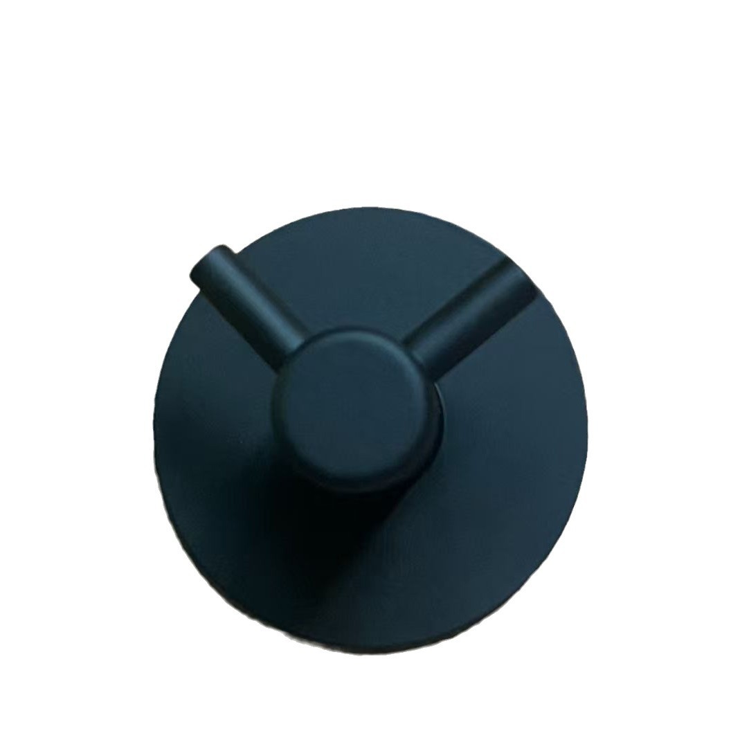 Gancho de baño de acero inoxidable 304 sin perforar transfronterizo fuerte adhesivo colgante de pared gancho de ropa de metal gancho de abrigo