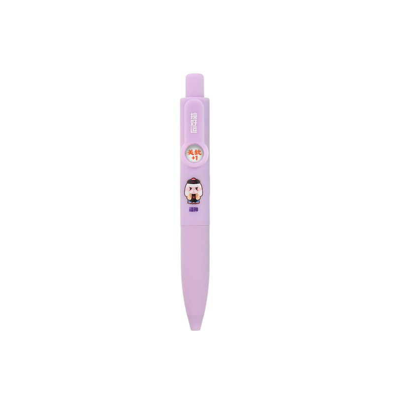 Bolígrafo neutro personalizado logo creativo bolsillo salto mini bolígrafo neutro portátil suave y rápido seco firma lápiz de cepillo