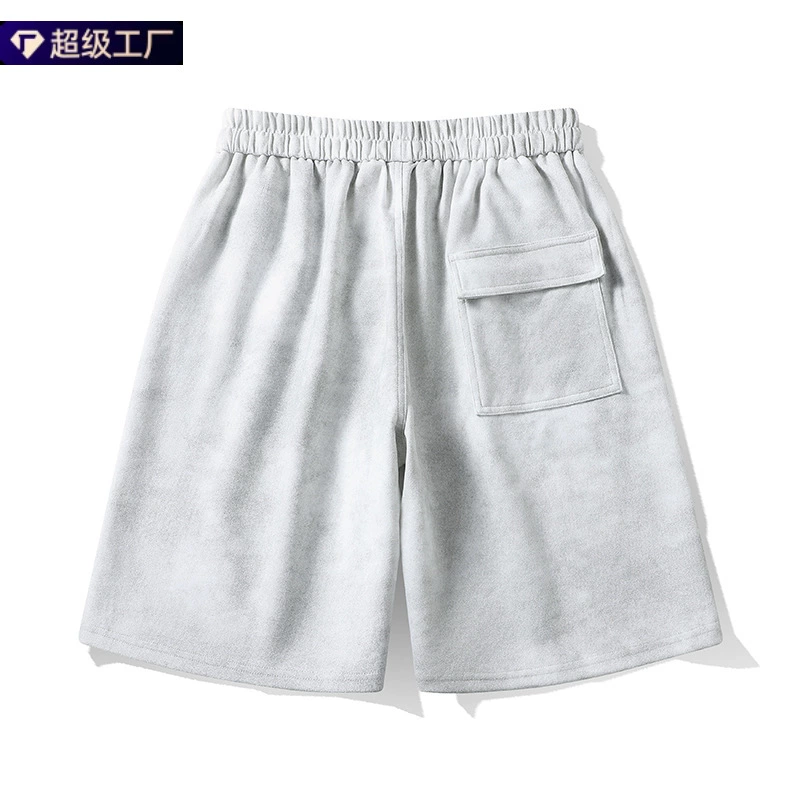 Retro summer shorts for leisure, men's trousers, plus size