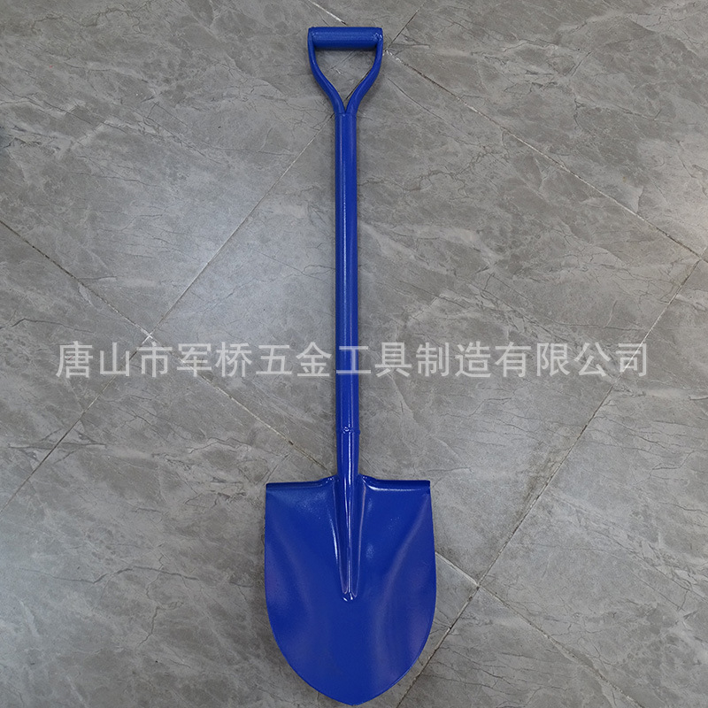 厂家批发南非尼日利亚加纳市场金属柄钢锹农具花园铲子