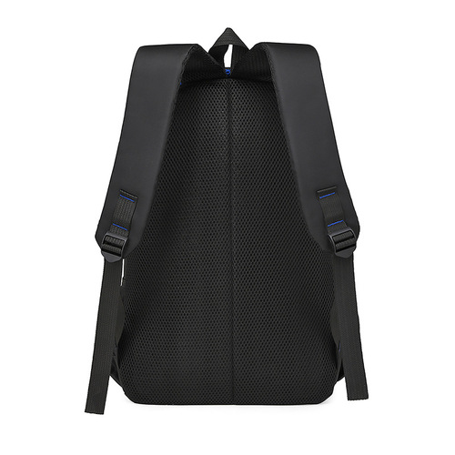 Cross-border business dual-shoulder bag simple large capacity backpack for men trendy laptop bag new school bag for boys junior high school students