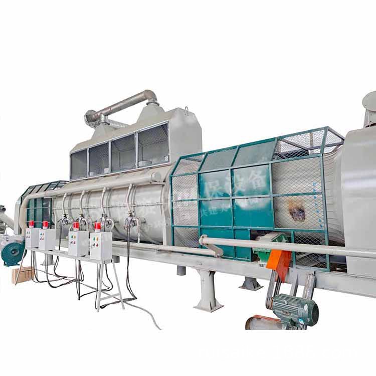 连续式碳化机器 树皮连续式碳化炉 瑞赛克炭化热解炉直售 有现货