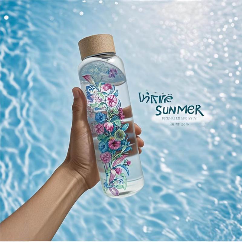 Wholesale Customized Logo Color-Changing Glass Lepinle Tea 550ml Large-Capacity High Borosilicate Temperature-Changing Glass Cold Brew Cup