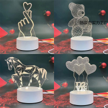 生日礼物女生实用型创意小夜灯同学实用可爱卡通发光夜晚床头台灯