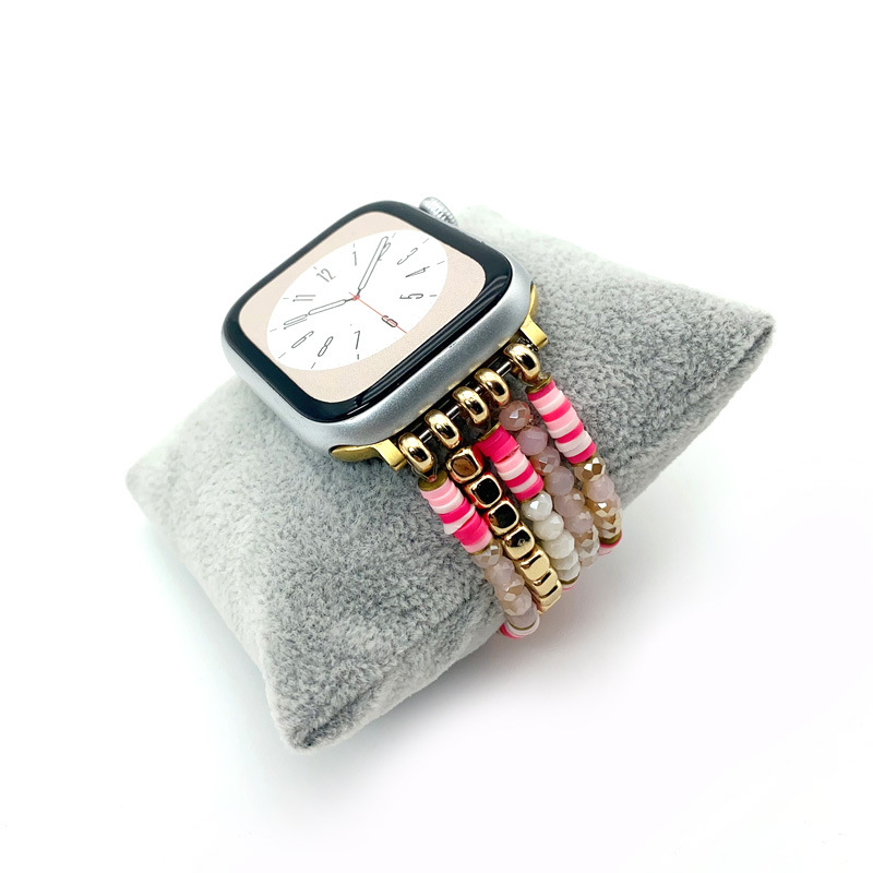 25g Weight Watch Strap Classification Silica Gel Material Solid Color Pattern Ethnic Style Style Ethnic Style Solid Color Watch Strap 5