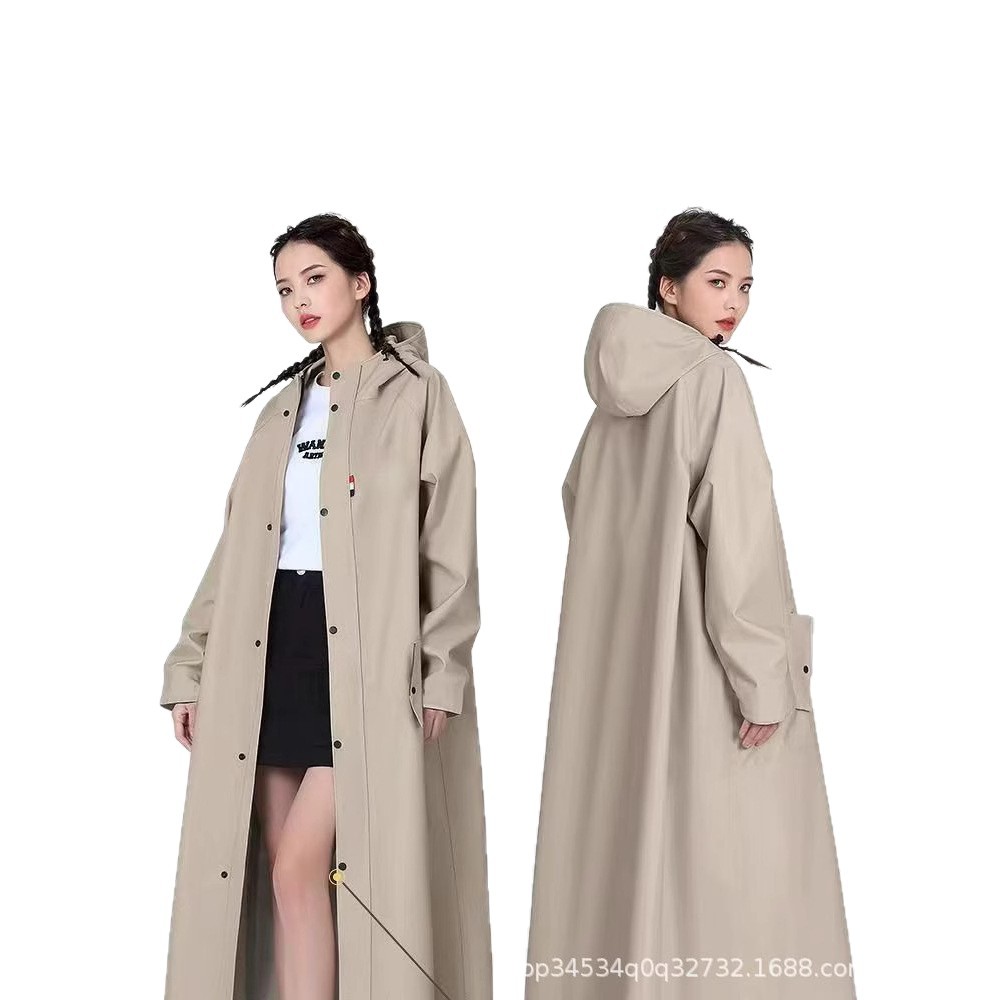 Raincoat coche eléctrico largo todo el cuerpo a prueba de tormentas adultos outdoor ciclismo solo hombre mujer batería eléctrica chapa lluvia