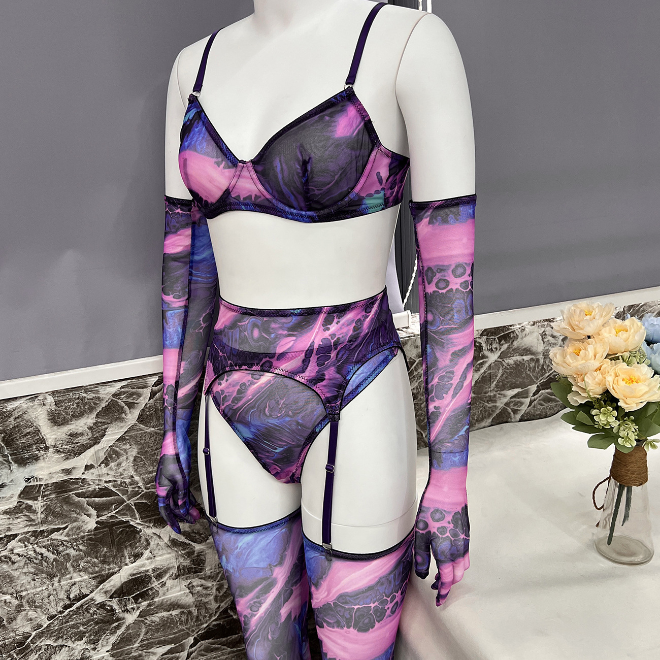 105g Weight Sexy Feel Of Sensation Sleeveless Sleeve Length Sexy Lingerie Lingerie Type Polyester Fabric Type Sexy Lingerie Sets Sets Type 1 Set Quantity Indoor, Home, Honeymoon Occasion Strap Neckline Color Block Pattern All Seasons Season Women's Gender Sexy Style Women's Sexy Color Block Sexy Lingerie Sets Indoor Home Honeymoon Sexy Lingerie 41