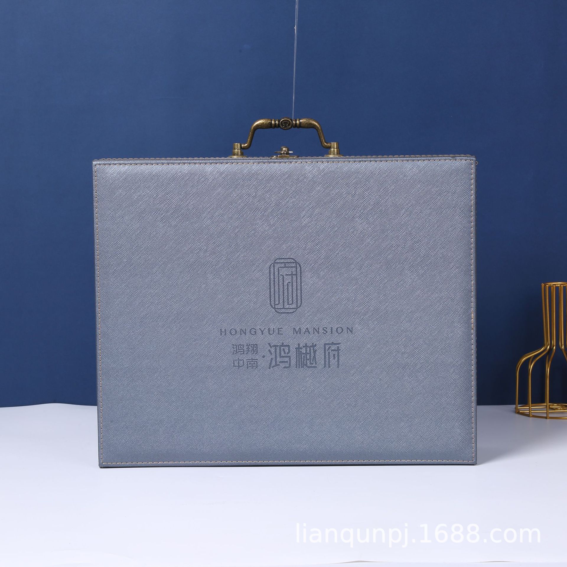 交房箱交房钥匙箱物业交房包交付工具箱包装礼品保单盒LOGO