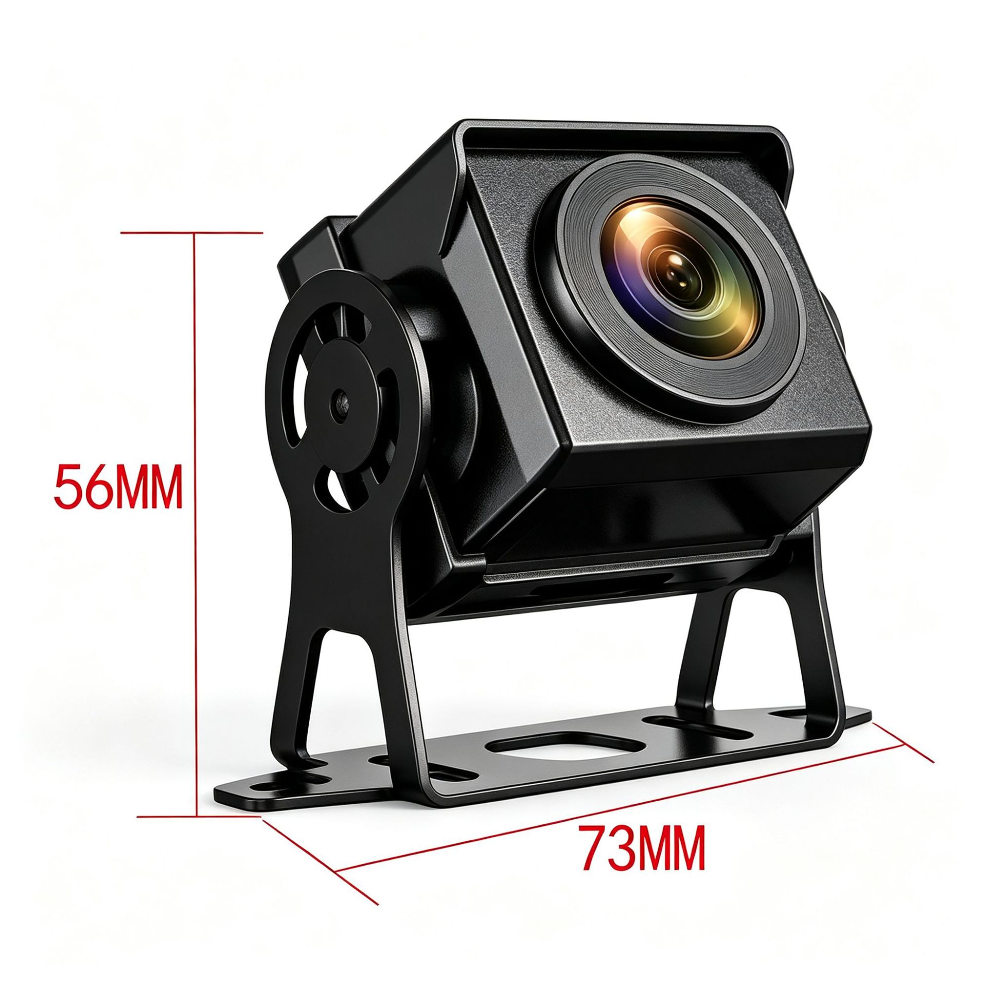 AHD Square Bus Reverse Camera 1080P Infrared Night Vision Metal Shockproof Waterproof Vehicle Monitoring