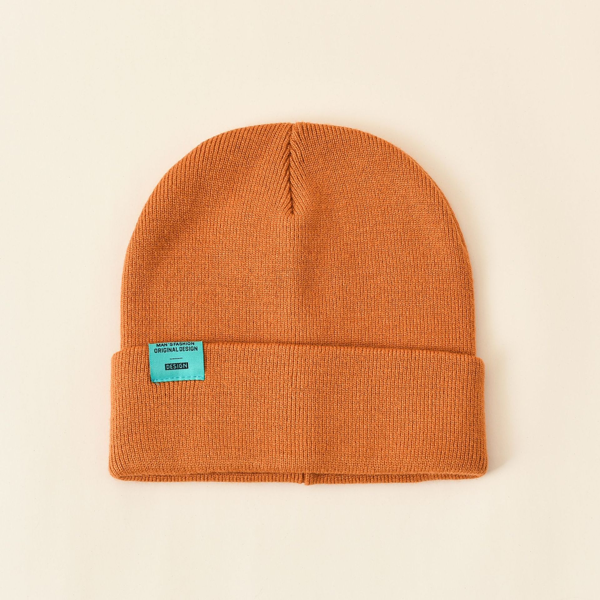 Sombrero de lana de punto para las mujeres otoño e invierno cálido estilo coreano moda lindo dulce invierno pareja color sólido sombrero de los hombres ins moda
