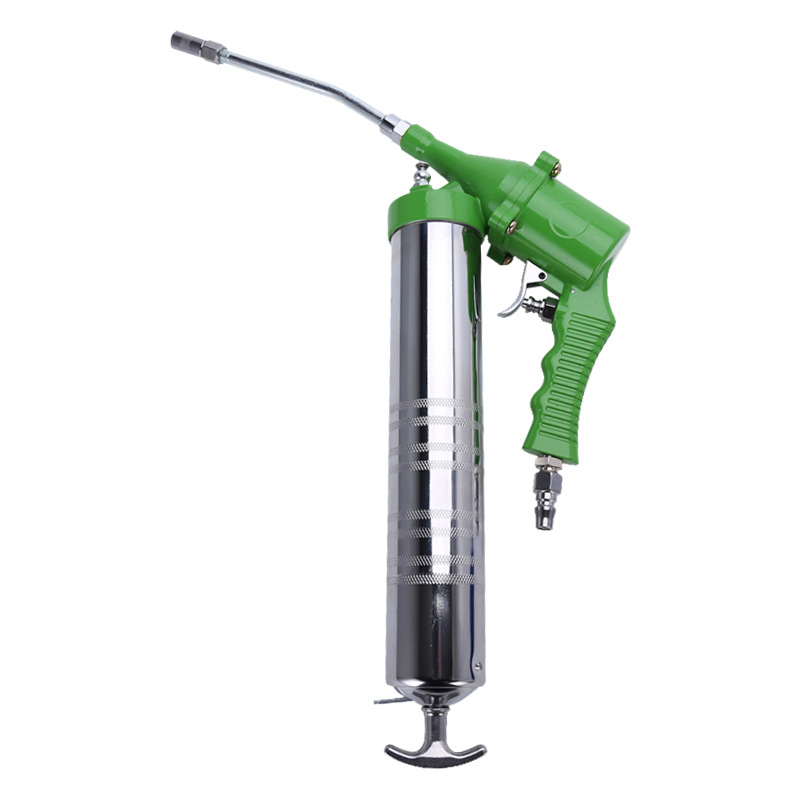 Wufu pistola de grasa neumática maquinaria de ingeniería de alta presión equipo de lubricación herramienta de mantenimiento manual de llenado de mantequilla engrasador