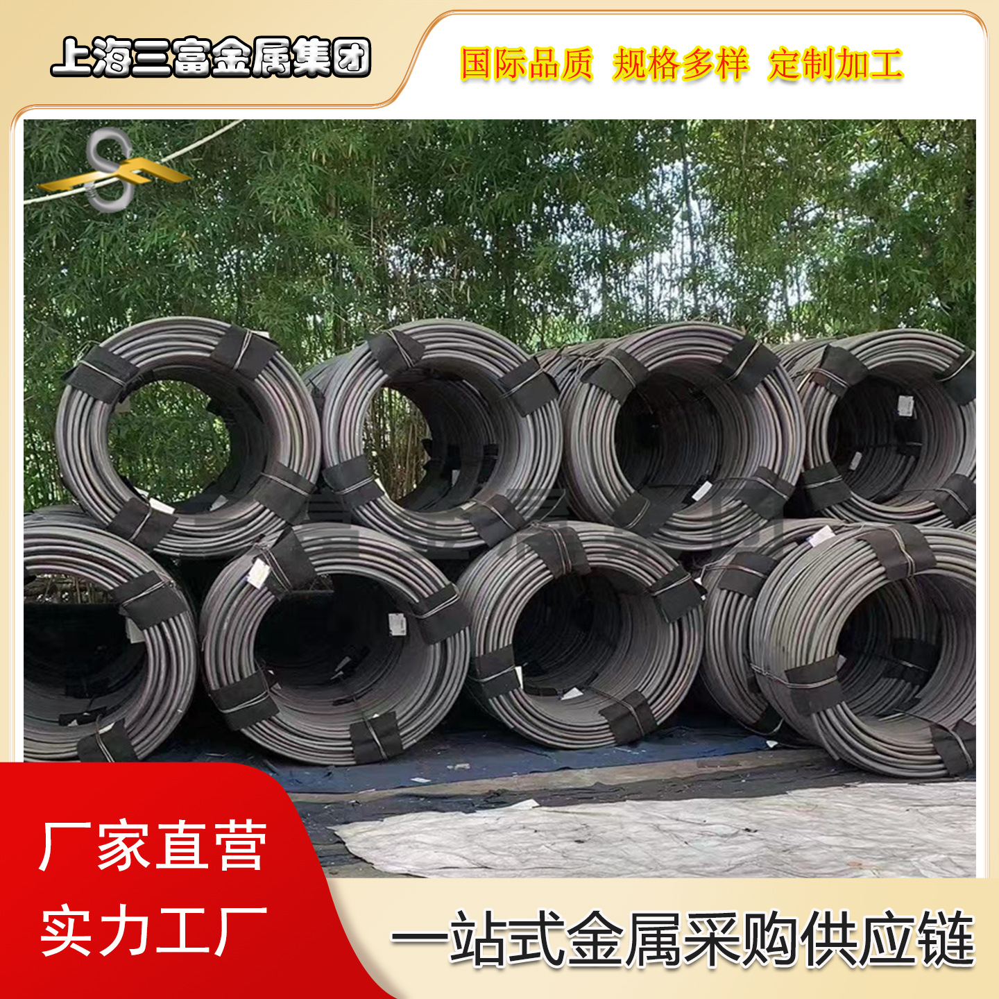 供应宝钢SWRCH25K碳素冷镦高线 盘圆 价格优惠 可加工退火拉丝