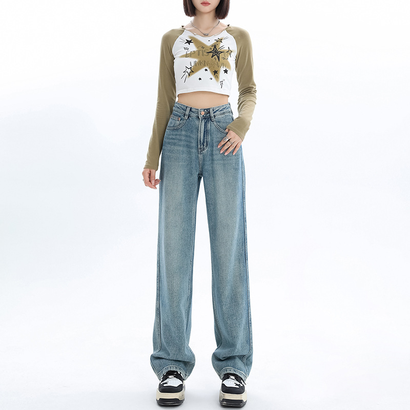 (2) BUMI SHE NARROW STRAIGHT JEANS    2024 ο  ̽Ʈ  ġ  巡 ̵  