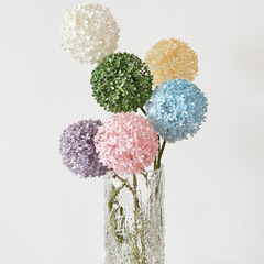 Single-stem Large Onion Ball Artificial Flower for Wedding Venues, Home Decor, Hotels, and Event Styling — Fake Flowers for Wedding Aisles and Centerpieces