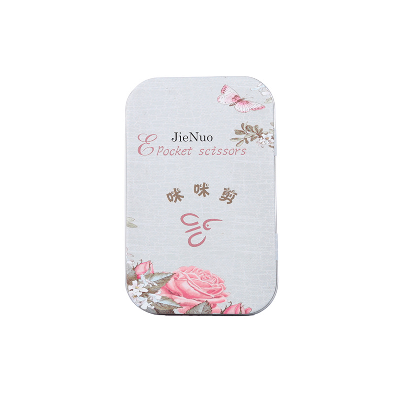 Productos genuinos extra pequeñas tijeras de bambú tijeras de maquillaje de bolsillo Mimi hilo hecho a mano DIY regalo tijeras multi-color