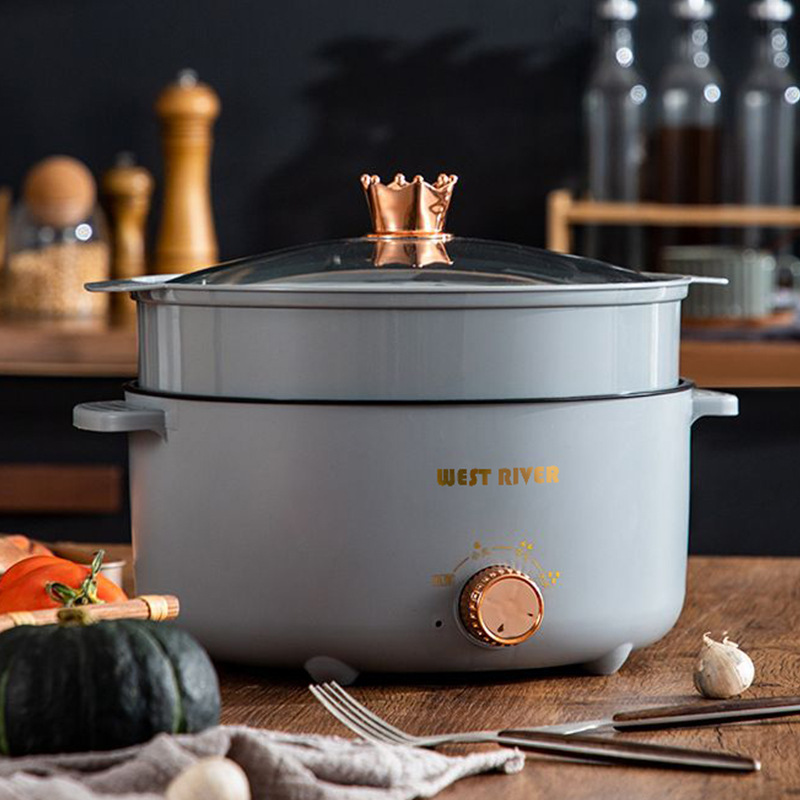 integral olla eléctrica casera olla eléctrica multifuncional pequeña olla eléctrica dormitorio cocinar arroz olla eléctrica de fideos image 8