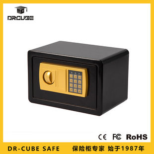 Dr.Cube Safe-20Red Model Office Digital Home Small Anti-Theft Steel Plate In-Wall Safe