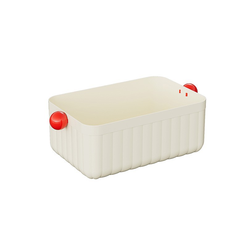 Caja de almacenamiento de dopamina Caja de escritorio Cesta de bocadillos Acrílico Papelería Cosméticos Cesta de almacenamiento