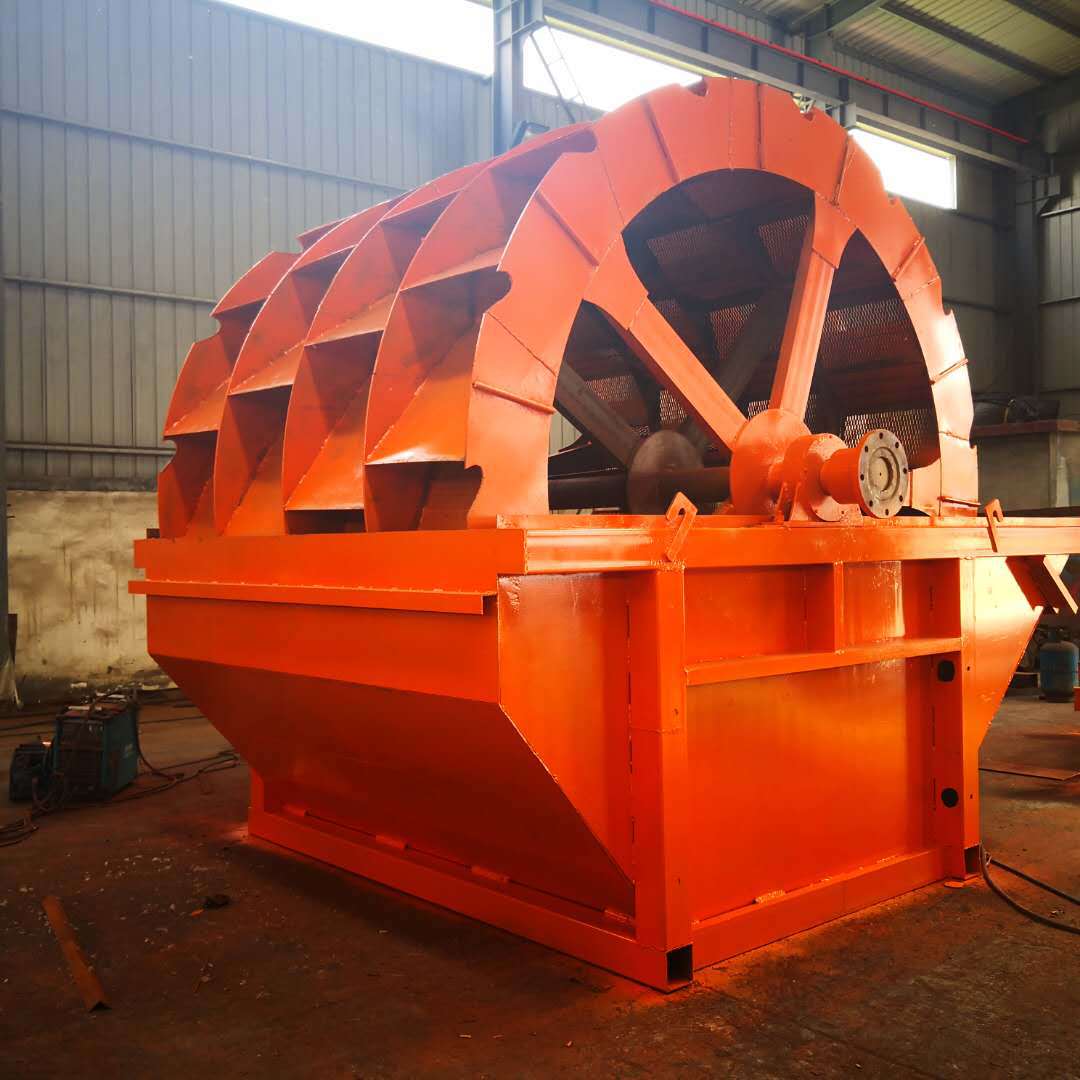 枣庄风化砂洗沙机  破碎筛风火轮 水洗轮 轮斗式洗砂机报价