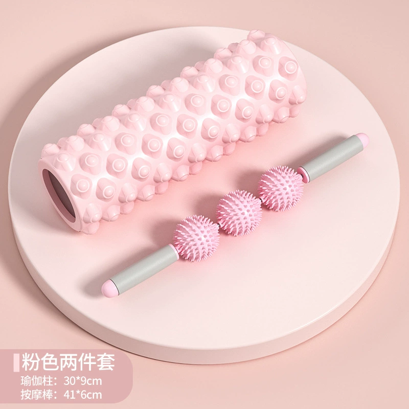 Foam Roller (LETSJIMP) Bubble-Point Massage Roller, Trigger-Point Spikes, 30/33/45 cm