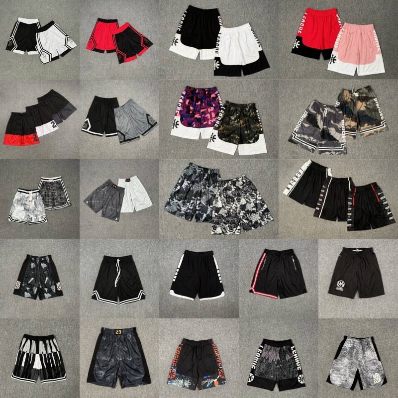 thumbnail for New DNA American basketball pants casual sports shorts men\&#039;s loose plus size shorts basketball shorts