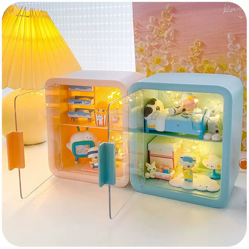 Lego, villa, stand, minifigure, cute doll