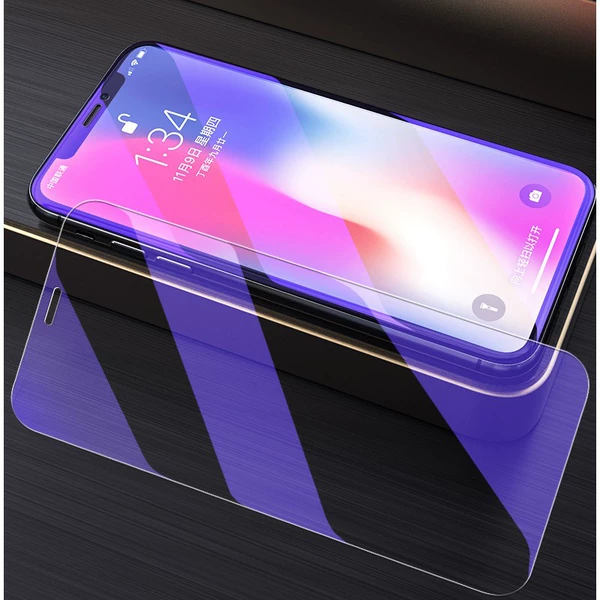 Full screen high aluminum [eye protection purple tempered film]
