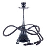 Cross -border source Paris Eiffel Tower Double Tube Middle Water Tobacco Bottle Arabia Hookah