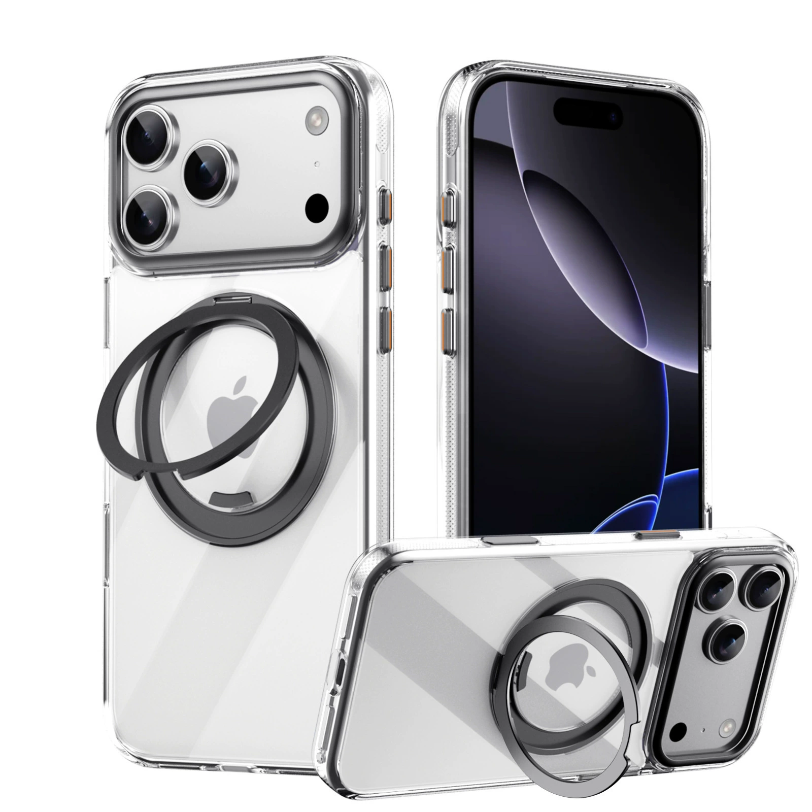 Apple, совместимый чехол для iPhone 17, чехол с протяжкой и шестернями, защитный чехол, 17 Pro Max, 15