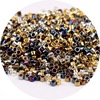 1.3x1.6mm 11/0 Antique Beads Domestic Size Uniformly Plated Metal Glass Glass Make DIY Material