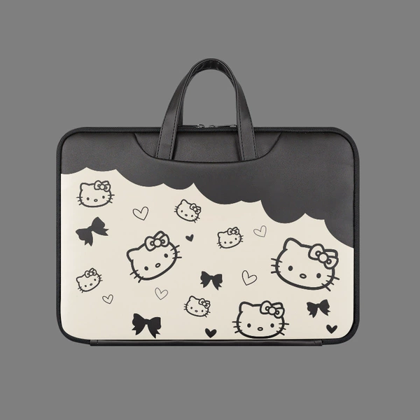 Simple strokes of KT cat black