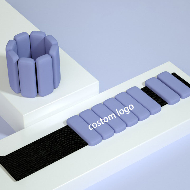 Tobillo y muñeca pulsera pierna y brazo peso ajustable deportes pulsera 2 lbs 4 lbs