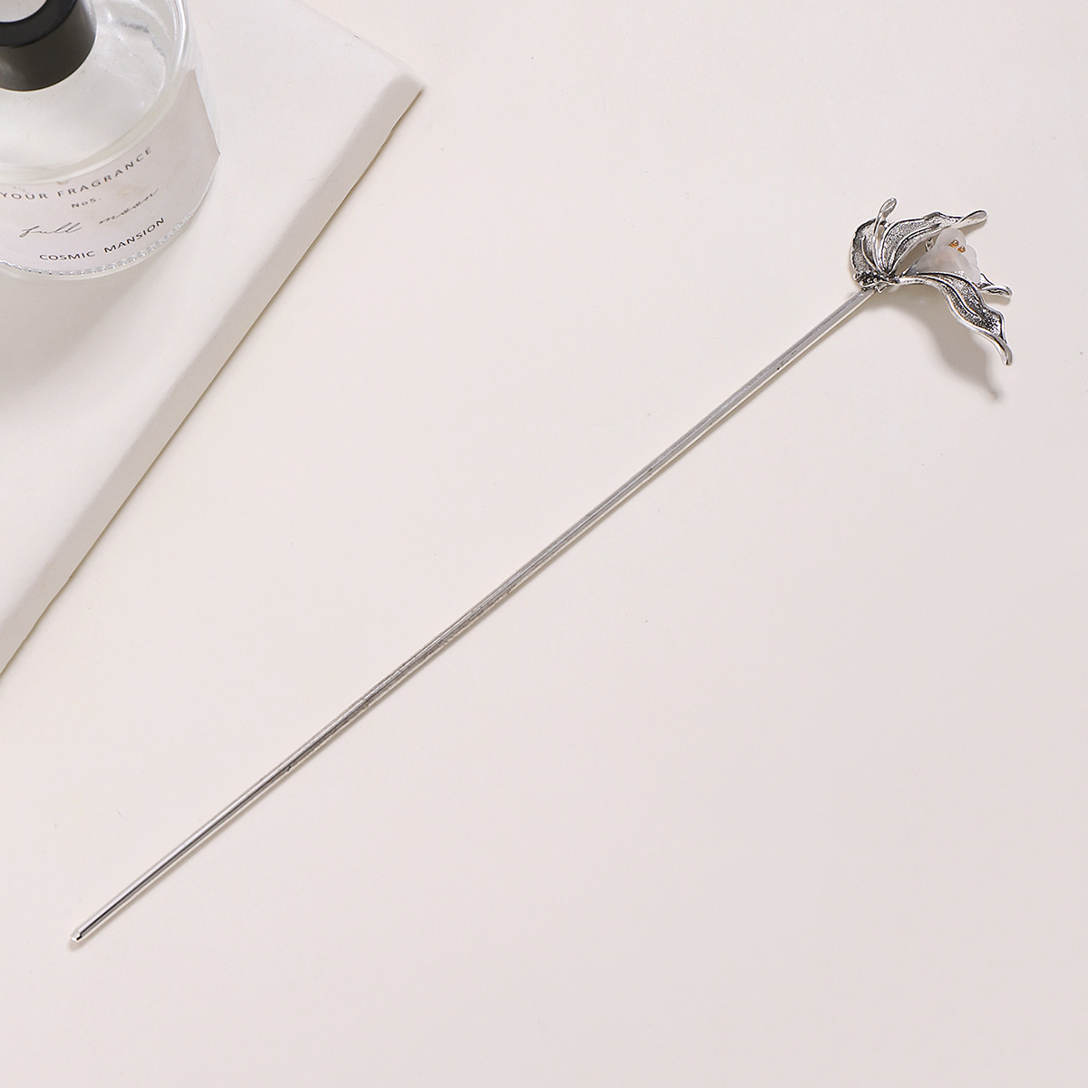 Horquilla antigua accesorios para el cabello simple diario updo horquilla estilo antiguo tocado Perla palo horquilla antiguo traje Hanfu Accesorios