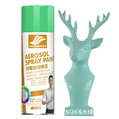 Avtomobil boyası, Haoshun automatic painting hand-cranked - light-aqua-green450ml230g