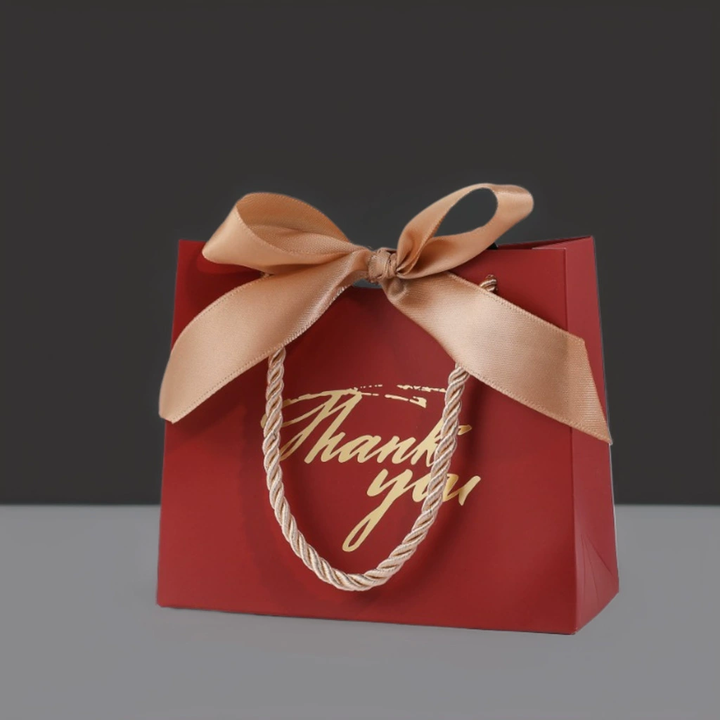 Легкая сеть красная роскошная ручная коробка конфет с подарочной коробкой