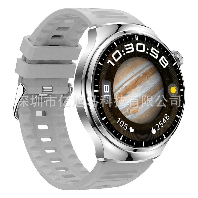 2025 Huaqiang North Hot Watch 66 tecnología negra multifunción pago verdadero reloj deportivo a prueba de agua redondo