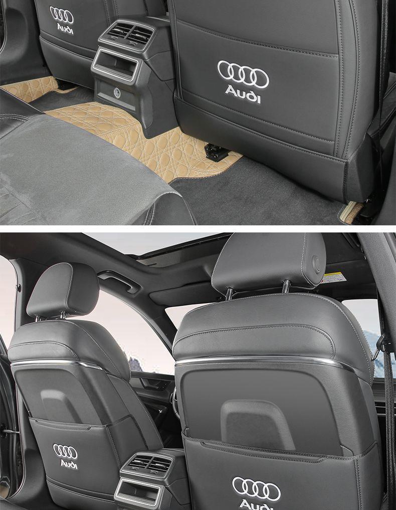 Suitable for Audi Q5L/Q3/Q7Q8/A3A3L/A4LA6L seat anti-kick pads, rear seat anti-kick pads for the car interior