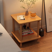 简易床头柜置物架2024新款简约现代家用卧室小型床边收纳茶几桌子