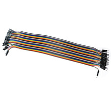 40P��ɫ�Ű �L30CM ���^��ĸ�^ ���B�Ӿ� 2.54MM M5