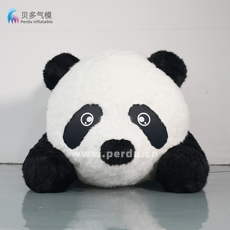 Inflatable Cartoon Animal Plush Panda Model Custom-Made Doll for Shopping Malls and Popular Tourist Spots