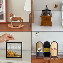 桌面装饰摆件新家的100个快递ins法式中古拍照道具新中式小众