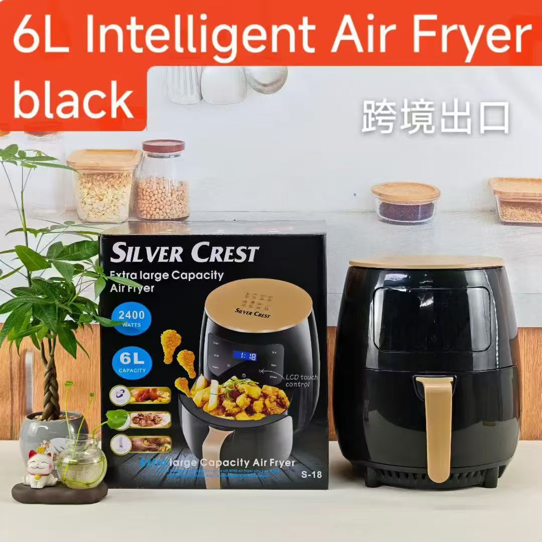Air Fryer Household Large-Capacity Touch Air Fryer Multi-Function French Fries Machine Smart Electric Fryer Wholesale