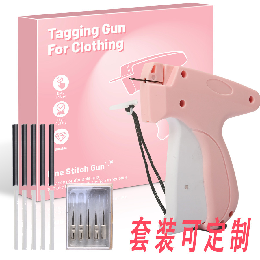 Amazon pistola de costura rápida transfronteriza STITCHY herramienta de costura de ropa mini mano colgante micro pistola de aguja