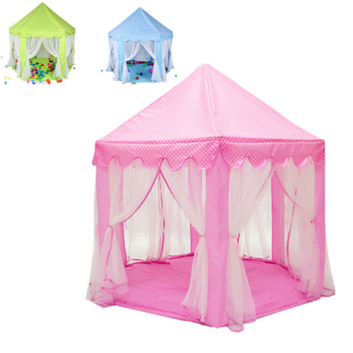 Supply Baby Mesh Breathable Playhouse Princess Children Tent Pretend Play Hexagonal Toy House
