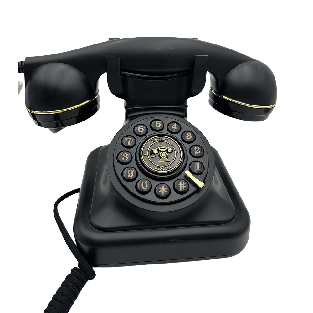 Factory direct sales of vintage retro card-insert recording telephones, antique wedding party guestbook telephones, and recording telephones.
