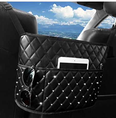Car Storage Net Pocket Between Two Seats Car Net Hanging Car Storage Storage Bag